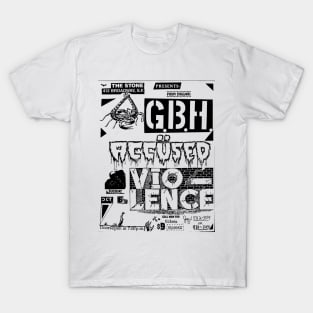 G.B.H. / The Accused / Vio-lence T-Shirt